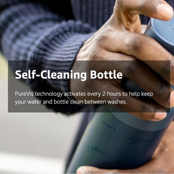 LARQ Bottle - Self-Cleaning and Insulated Stainless Steel Water Bottle  17oz - Picture 8 of 11